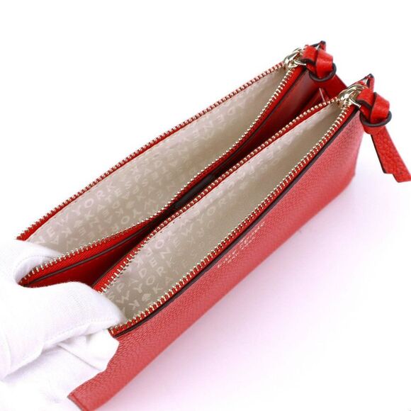 NWT Kate Spade Leather Mulberry Street Melea Travel Wallet Red - Picture 10 of 12